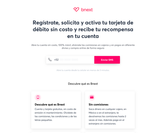 Bnext es la primera alternativa a la banca móvil