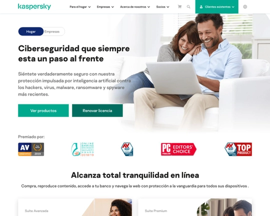Kaspersky - Ciber seguridad Logo